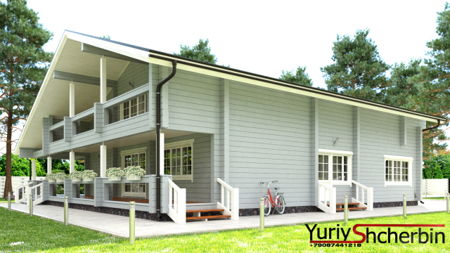 Дом из бруса