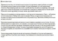 Новогоднее чудо