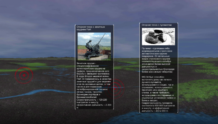 Симулятор наблюдательного пункта для VR шлема