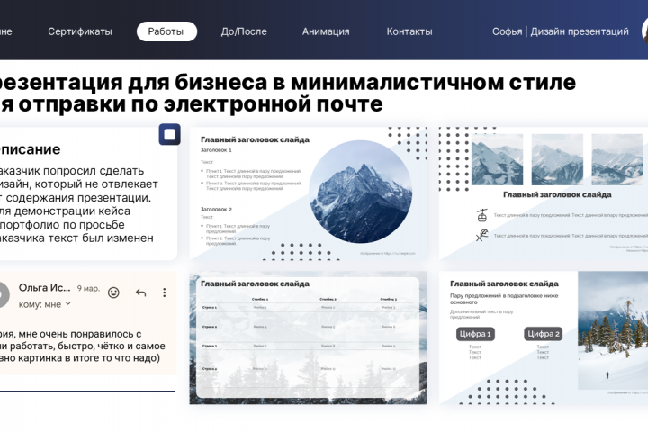 Презентация для бизнеса
