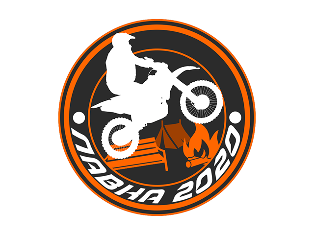 логотип для мотофестиваля "ЛАВКА 2020"