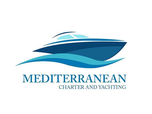логотип для сервиса по аренде яхт "MEDITERRANEAN"
