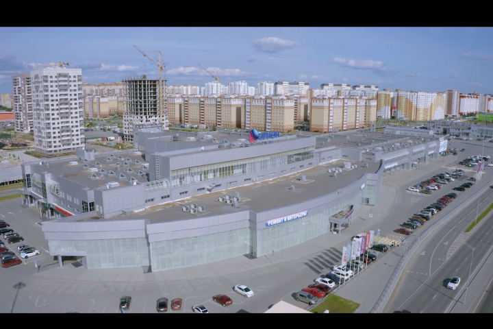 Презентационное видео торгового комплекса