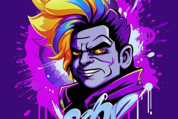 Создание аватарки в стиле граффити