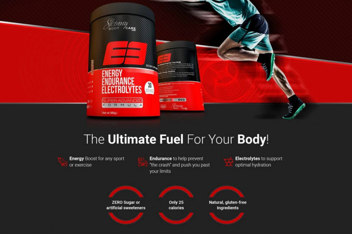 Разработка сайта для компании спорт питания