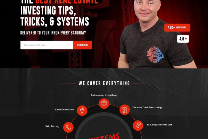 Разработка сайта для топ тренера