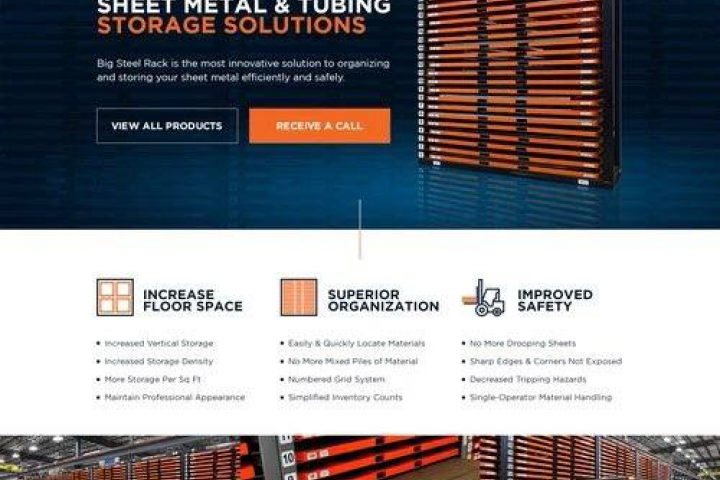 Разработка сайта для компании производства метал. камер хранения