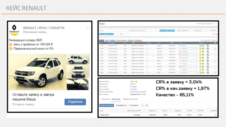 Кейс по авто RENAULT 2