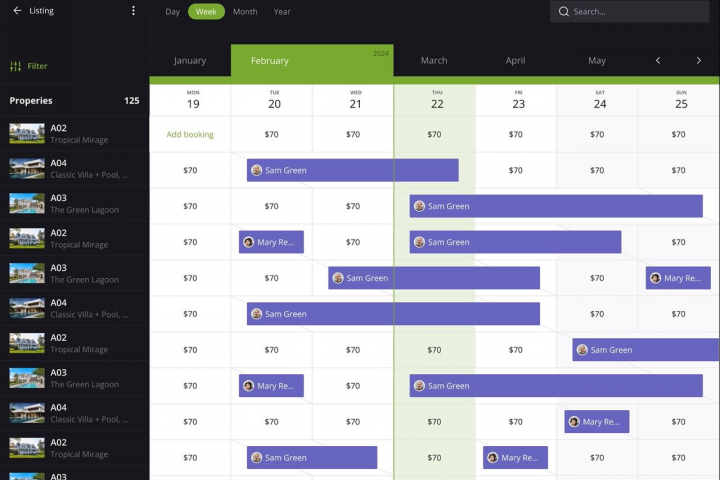 Разработка визуала для дизайна онлайн календарял