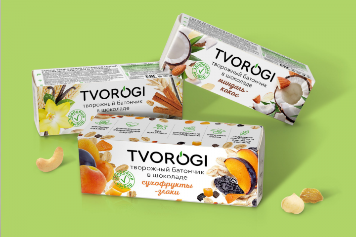 TVOROGI натуральные творожные продукты