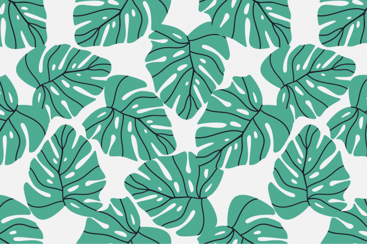 Паттерн с листьями