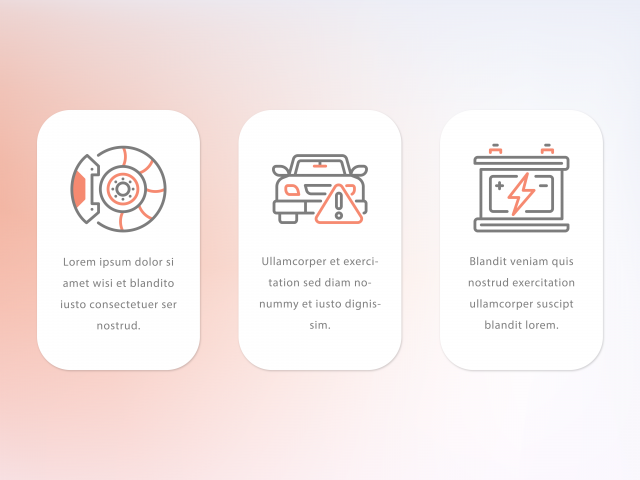 car service icons