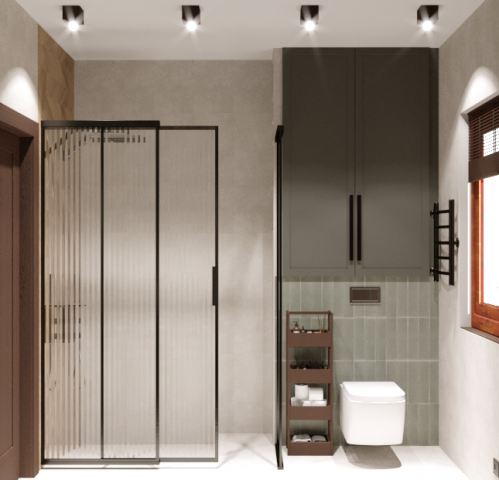 Дизайн интерьера санузла