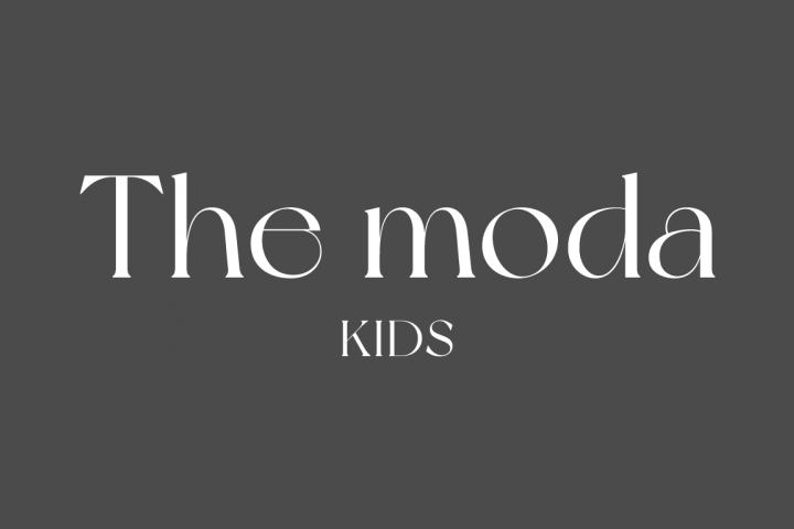 Логотип "The moda kids"