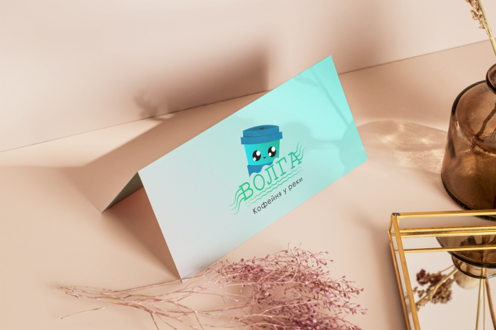 Разработка логотипа для кофе с собой