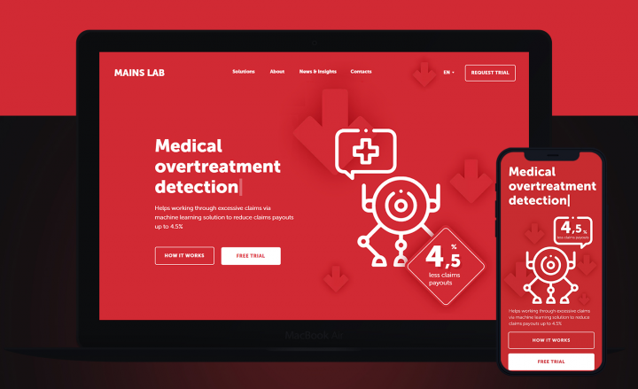 Сайт для IT компании