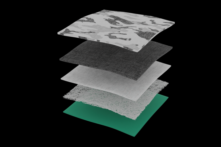 Визуализация слоёв тканей