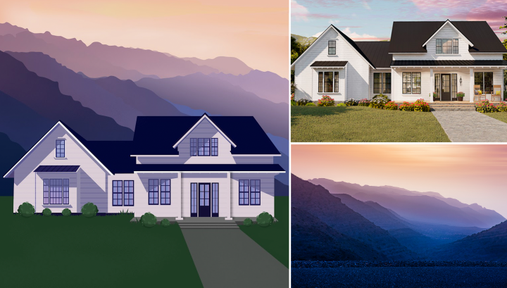 Отрисовка растровой иллюстрации в векторе