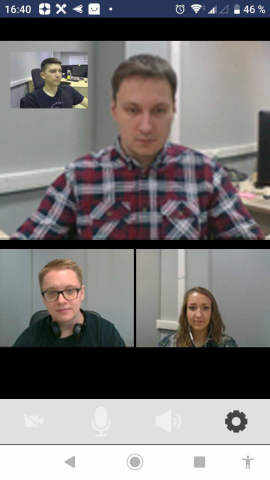 Мобильное приложение видеоконференций