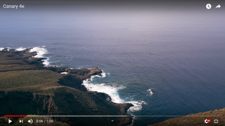 Canary Island 4к