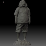 Хьюго. Модель под 3d печать.