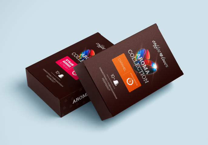 Дизайн упаковки кофе COFFEELOVER