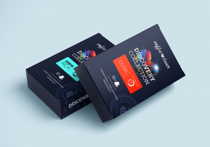 Дизайн упаковки кофе COFFEELOVER