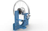 Приспособление для спицовки колес.