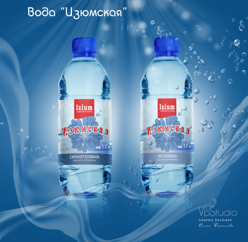 Этикетка для воды