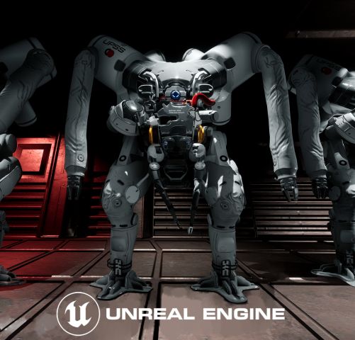 Construction Robot Worker