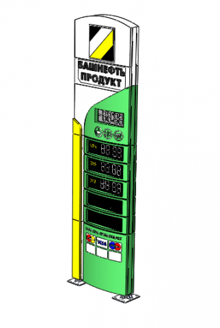 Стала сети АЗС "Башнефть"