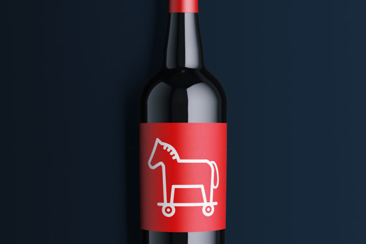 Винная этикетка 008