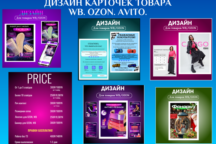 Инфографика для маркетплейсов