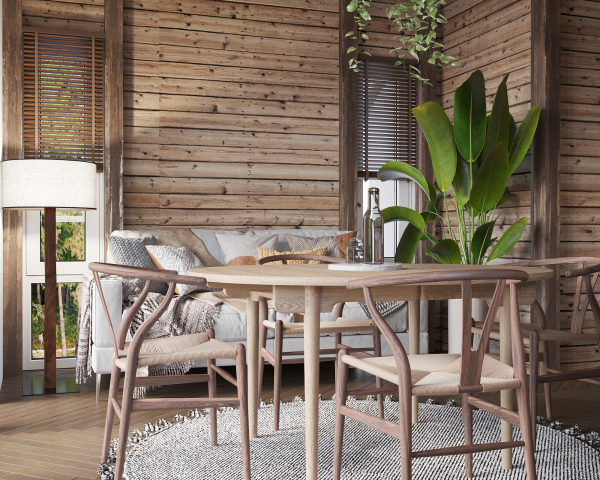 Визуализация  Barn House