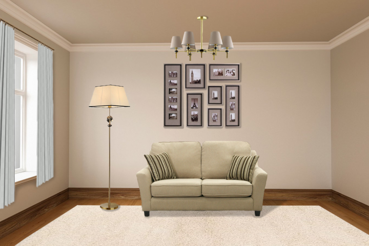 Интерьер в светлых тонах