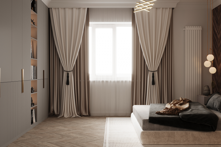 Спальня в стиле Арт-Деко