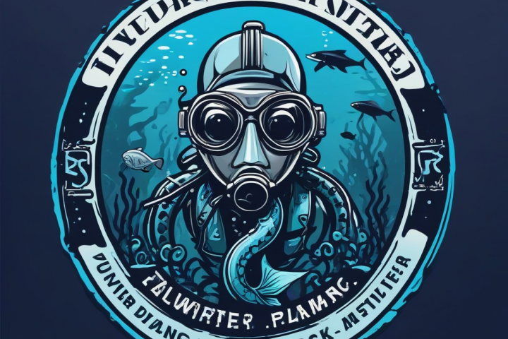 Логотип дайвинг центра