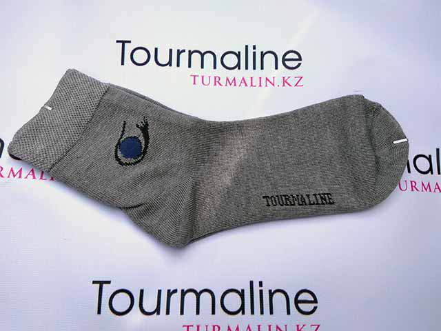 Турмалиновые носки с бамбуковым древесным углем