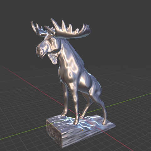 Лось 3д