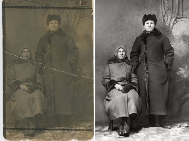 Реставрация старых фотографий