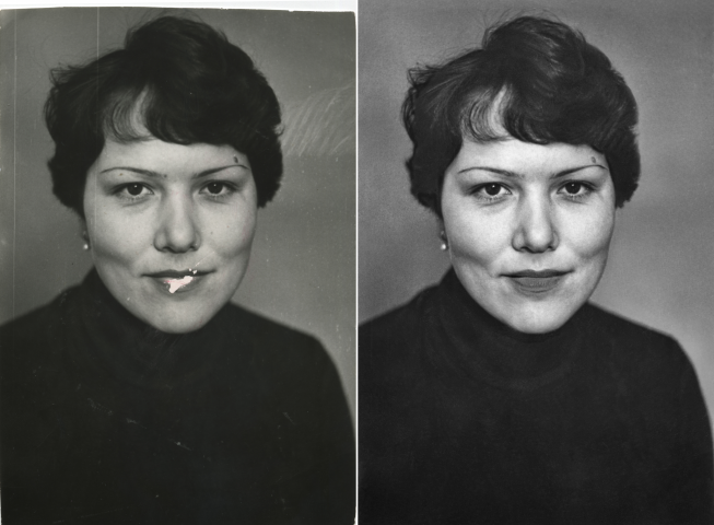 Реставрация старых фотографий