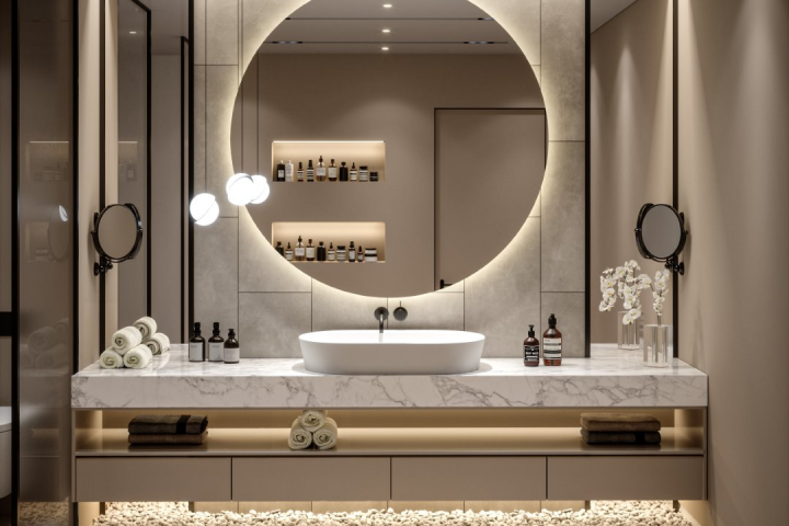 Эксклюзивный дизайн ванной команты