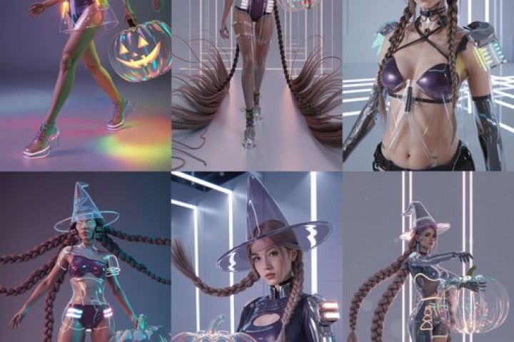 Halloween creative art photography