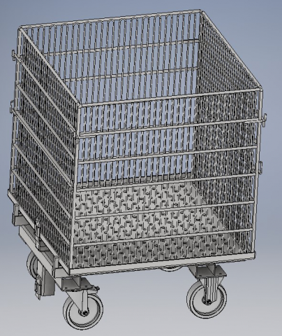 Клеть для автоклава