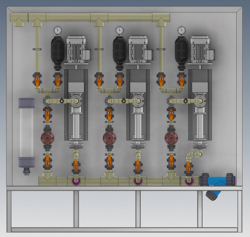 Установка дозировки фокулянта