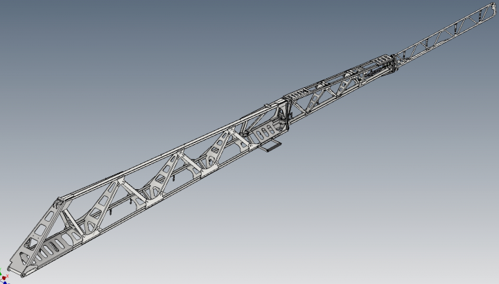 Каркас штанги самоходного опрыскивателя
