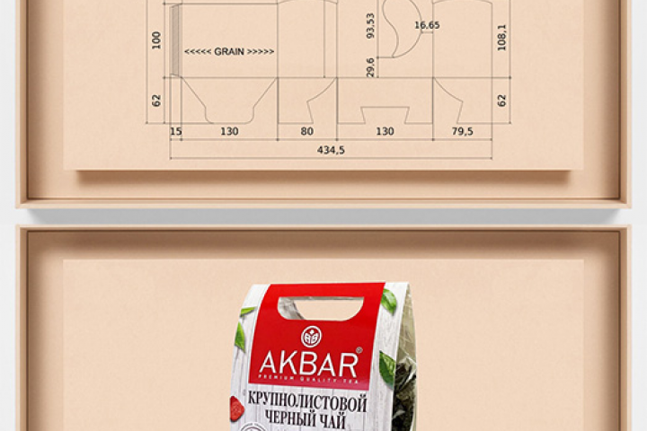 Упаковка для чая Акбар