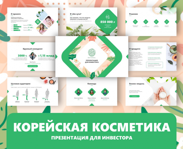 Презентация "Корейская косметика"