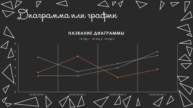 Шаблон презентации "Острые углы"
