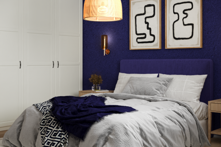 Спальня в скандинавском стиле